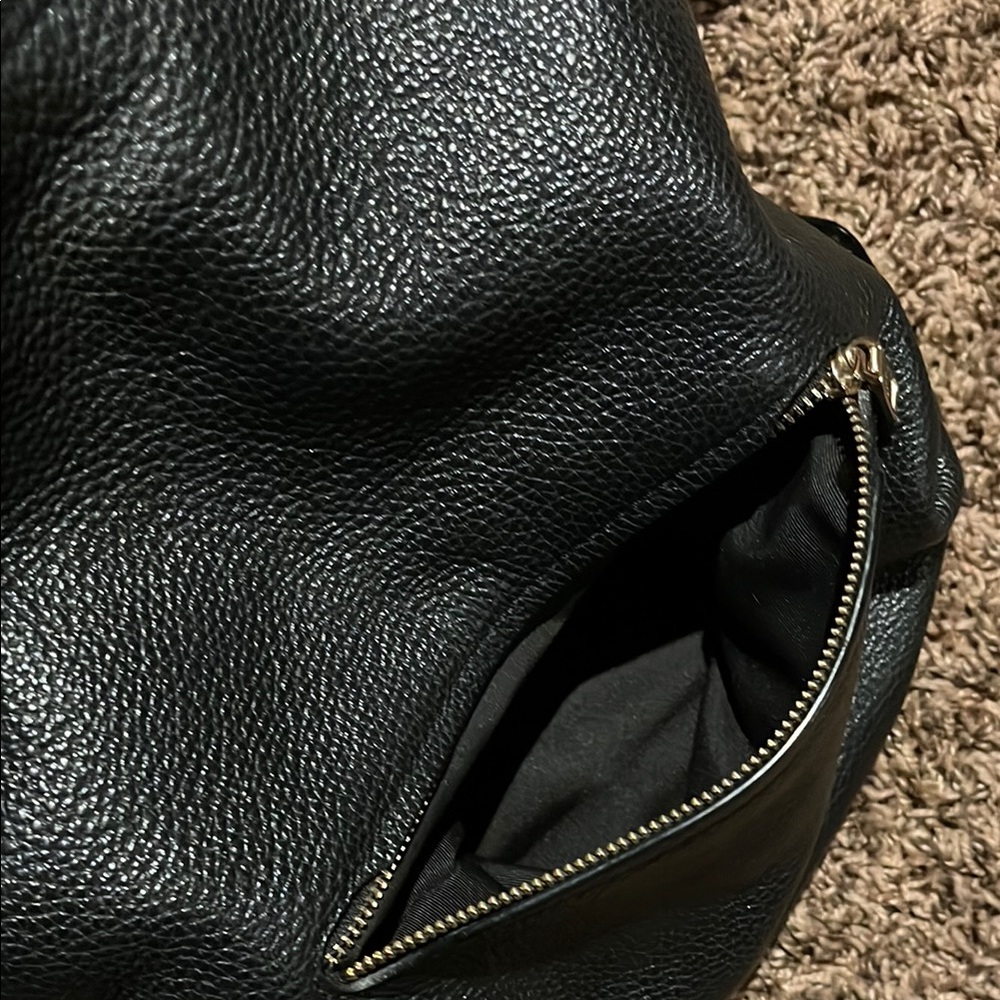 Coach Black Leather Crossbody Shoulder Bag - Picture 7 of 11